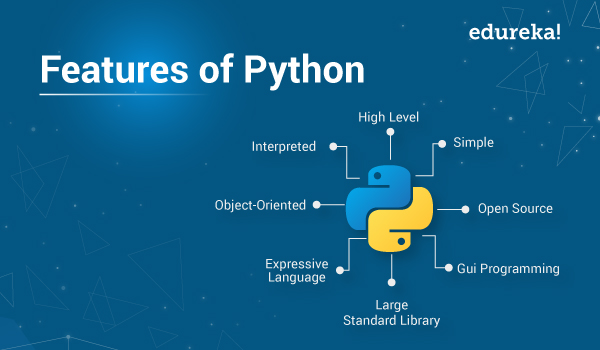 Features of Python | Top 10 Features of Python programming | Edureka