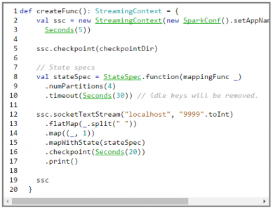 Stateful Transformations in Apache Spark Streaming