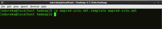 Creating mapred-site - Install Hadoop - Edureka