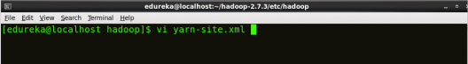 编辑 YARN-site - 安装 Hadoop - Edureka