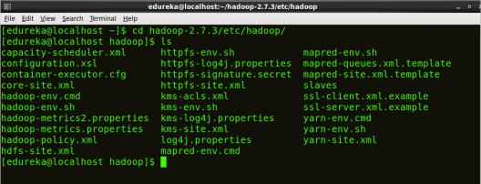 Hadoop 配置文件 - 安装 Hadoop - Edureka