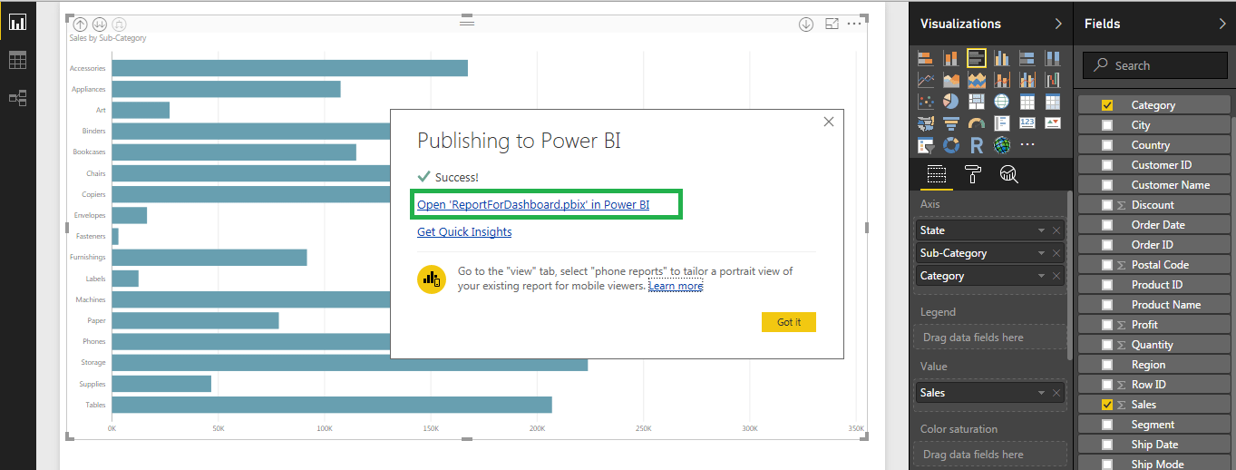 Publish - Power BI Dashboard - Edureka