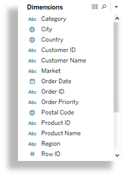 Dimension - What is Tableau - Eduerka