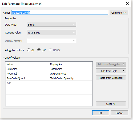 Botão de medição - Dicas e truques do Tableau - Edureka