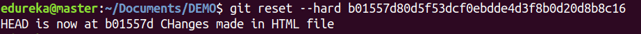 Git重置命令-Git命令-Edureka