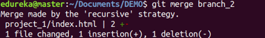 Git Merge Command - Git Commands - Edureka