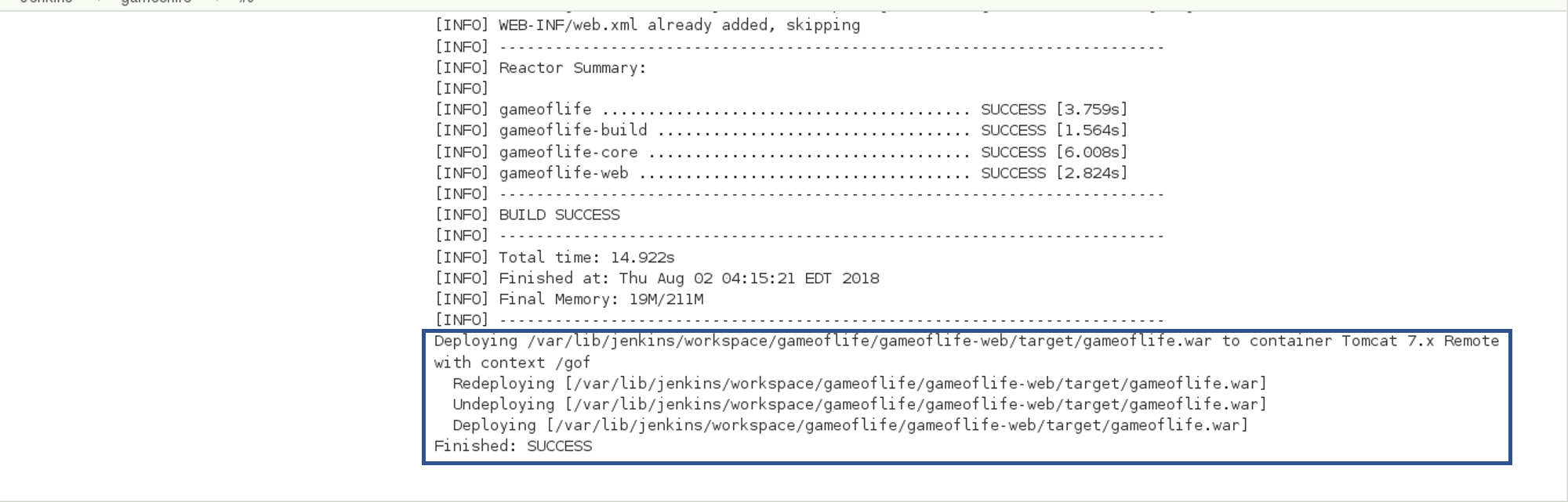 Code Deployment Process Document