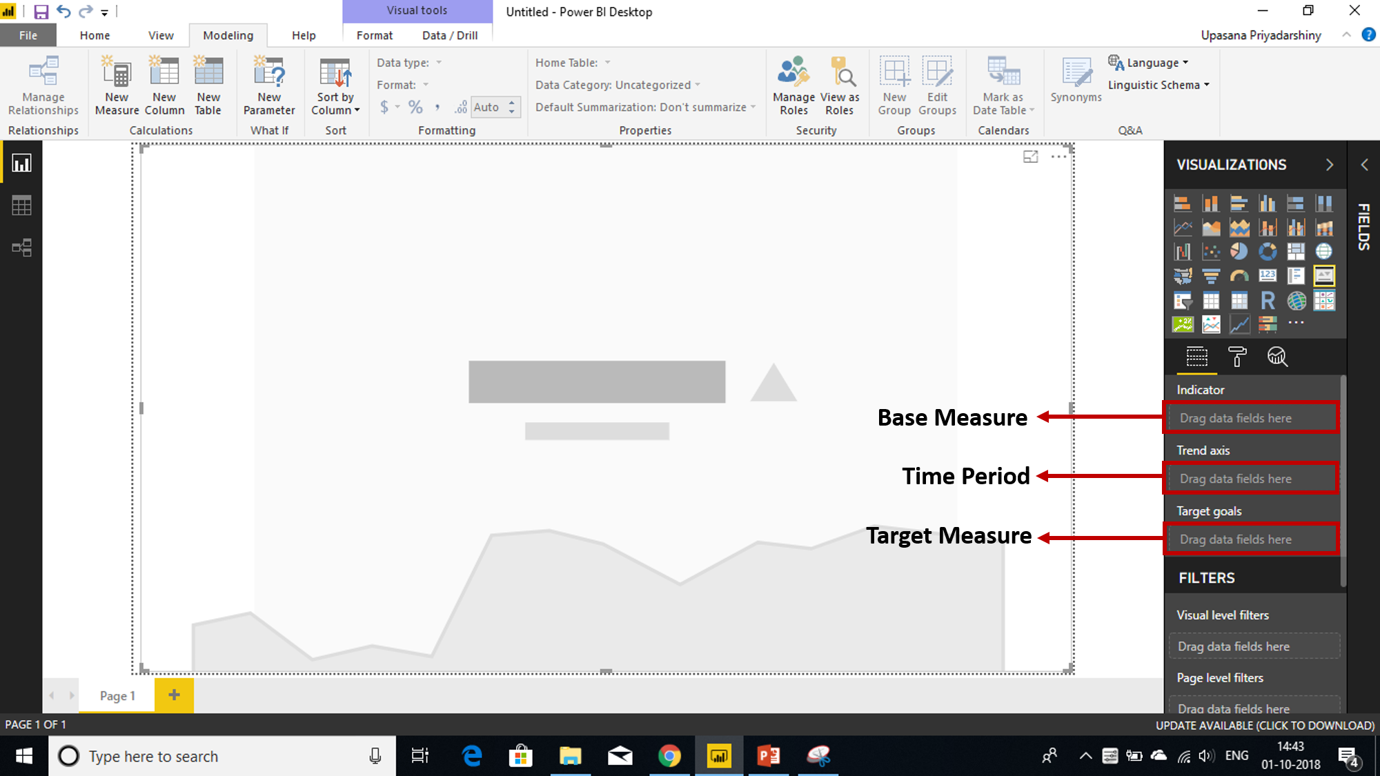 Bullet Chart Power Bi Example