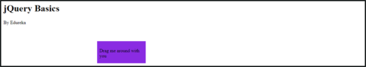 jQuery UI-draggable()输出-jQuery教程