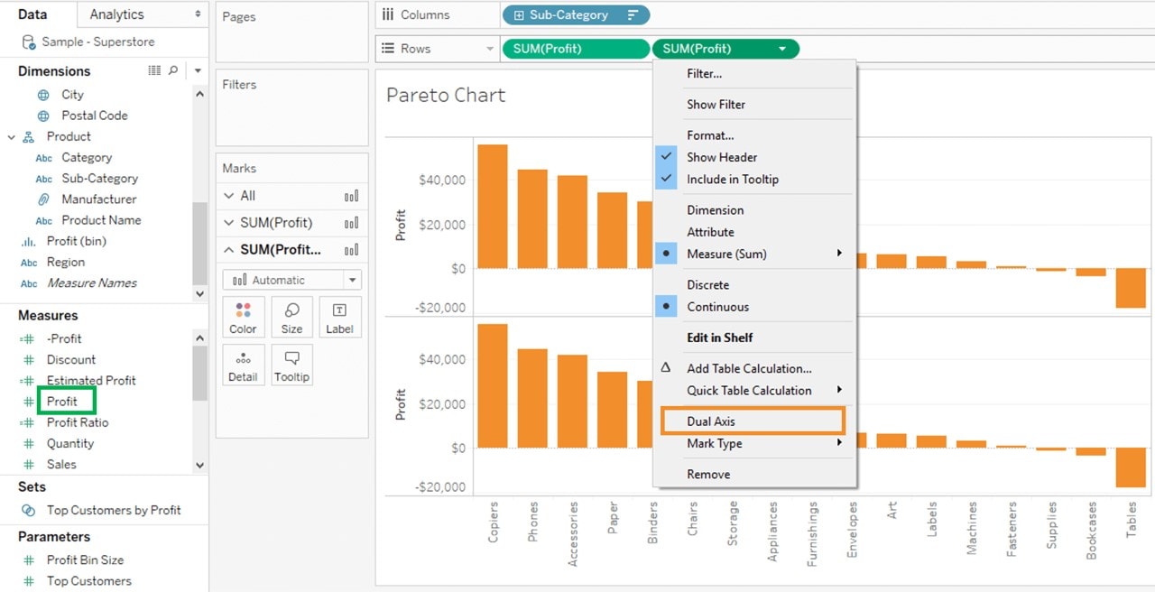 Tableau Chart Types