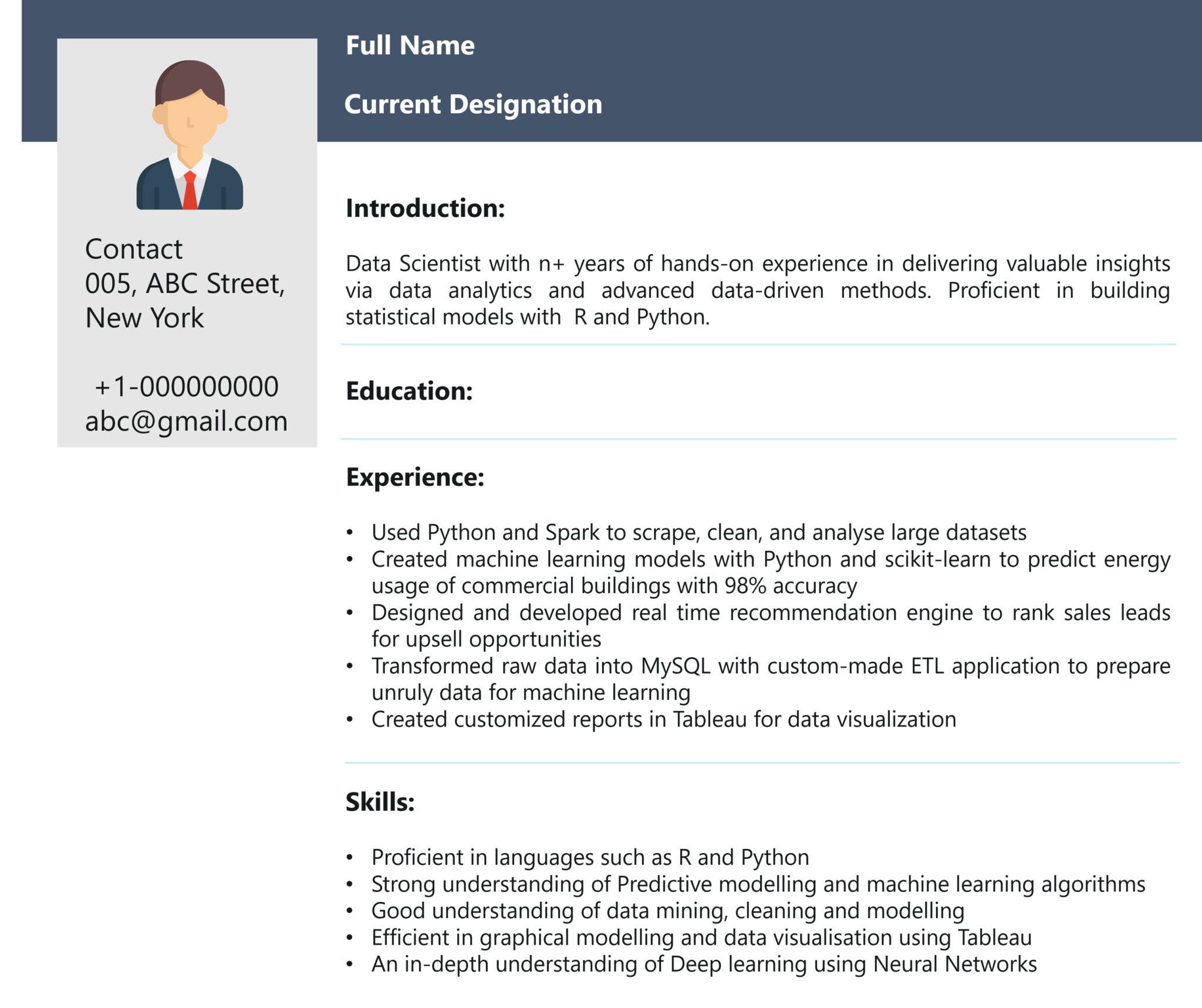 Text Mining 101 Mining Information From A Resume