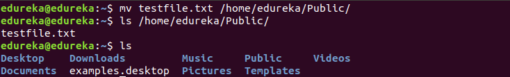 mv - Linux 教程 - Edureka