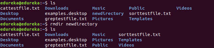 rmdir - Linux 教程 - Edureka