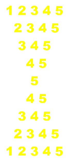 30 Pattern Programs in Java: Star, Number & Character Patterns