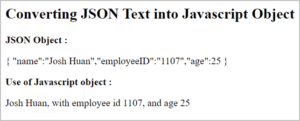 What is JSON? Know how it Works with Examples - Edureka
