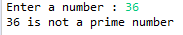 Recursion output - Prime number program - Edureka