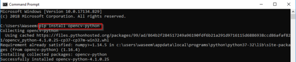How to Install OpenCV for Python on Windows | Edureka