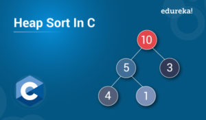 Heap Sort In C | Program To Implement Heap Sort | Edureka