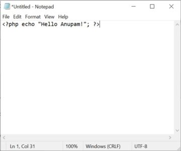 How to Run a PHP program in Xampp? Step by Step Guide | Edureka