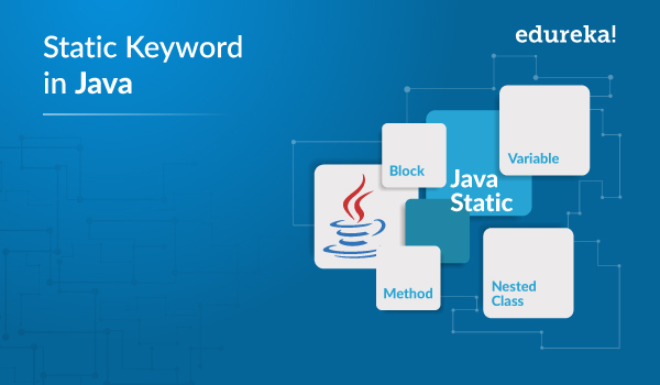 Static Keyword In Java | Static Block, Variable, Method & Class | Edureka