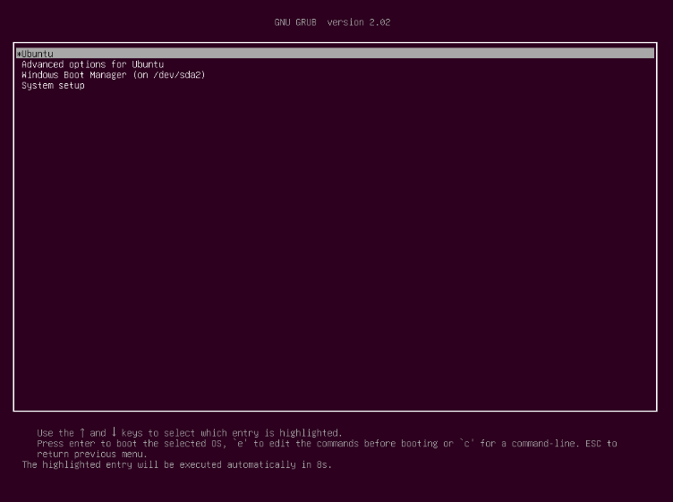 dual boot ubuntu windows 10