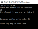 How to write Binary Search In C Program with Examples?