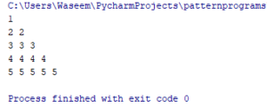 Python Pattern Programs | Python Programs | Edureka