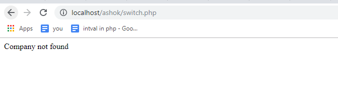 Example- switch case in php- Edureka