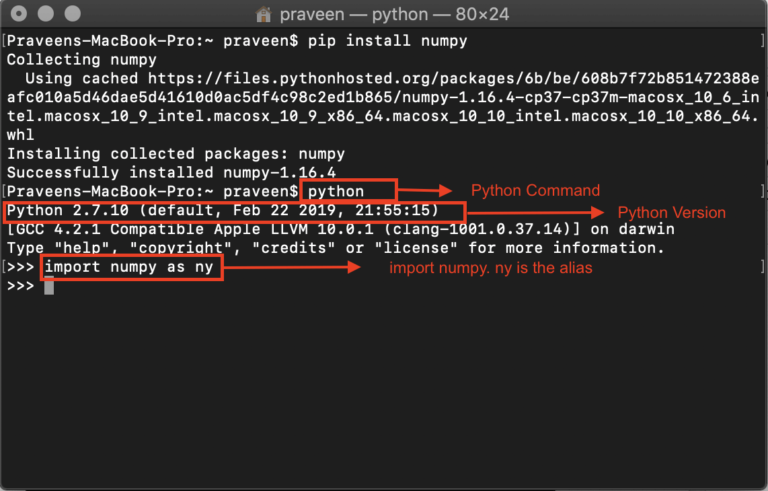 How To Install NumPy In Python | NumPy Installation | Edureka