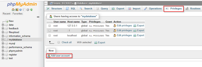 How to Create and Delete a Database in phpMyAdmin | Edureka