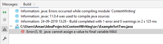What is a Constant in Java and how to declare it? Edureka