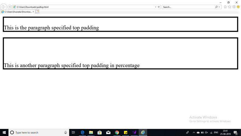 How to Implement Padding in CSS With Examples | Edureka