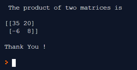 Matrix In Python | Matrix Manipulation In Python | Edureka