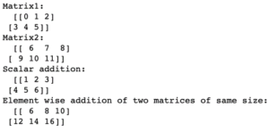 How to Implement Matrices in Python using NumPy? | Edureka