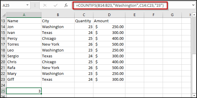 COUNTIFS-Edureka