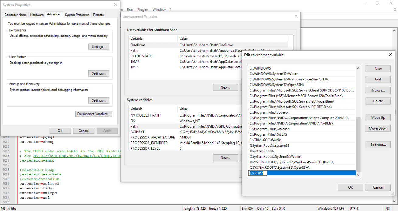 how to install interbase on php7