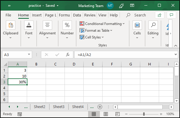 Percentage Excel Formulas-Edureka