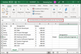 Vlookup In Excel 