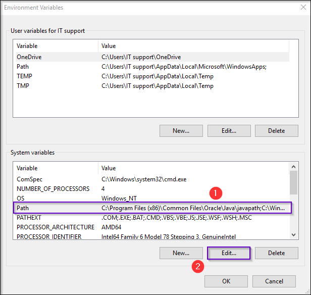 Java Tutorial: Environment-Variable-path-java-installation-How-to-Install-Selenium-Edureka