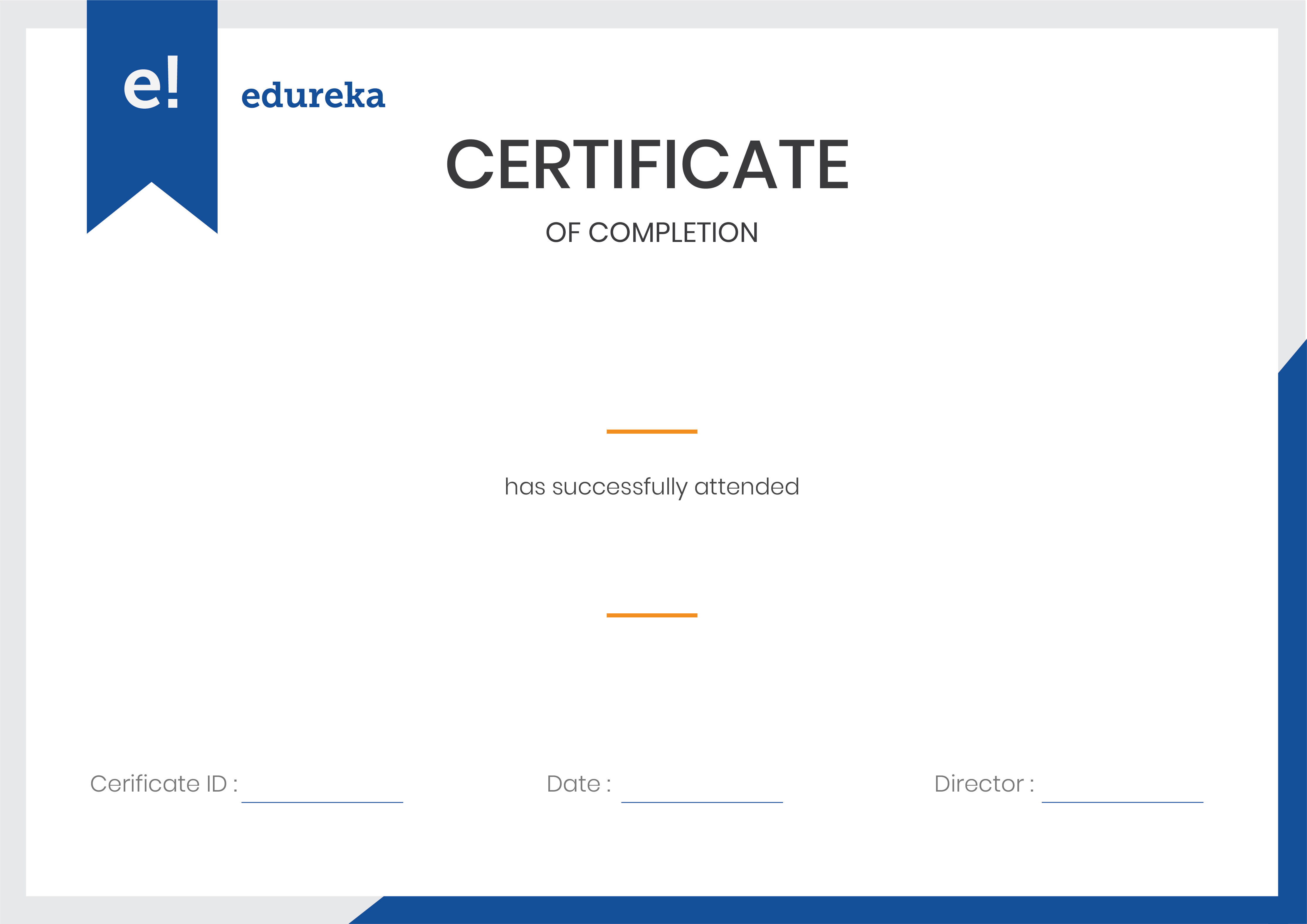 sapmle certificate