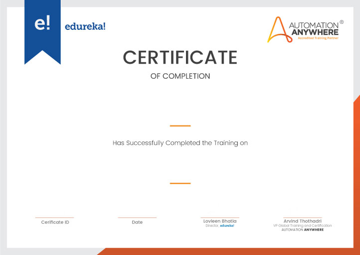 sample certificate